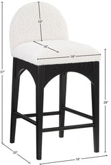 Waldorf Boucle Fabric Counter Stools