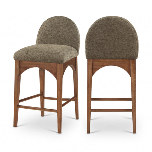 Waldorf Boucle Fabric Counter Stools