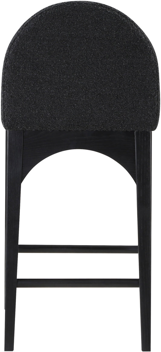 Waldorf Boucle Fabric Counter Stool – Elegant Solid Ash Wood Design for Stylish Dining Spaces