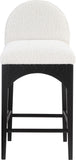 Waldorf Boucle Fabric Counter Stool – Elegant Solid Ash Wood Design for Stylish Dining Spaces