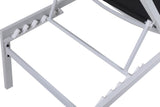 Santorini Outdoor Patio Chaise Lounge Chair – Adjustable Comfort for Relaxation and Sunbathing