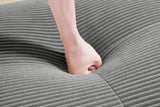 MIA 117'' 3-Seater Sofa with 3 Ottomans