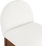 Waldorf Stool - Elegant Art Deco Design with Plush Comfort and Solid Ash Wood for Stylish Spaces