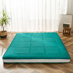 MAXYOYO Padded Japanese Floor Mattress, Multifunctional Futon Mattress，Turquoise