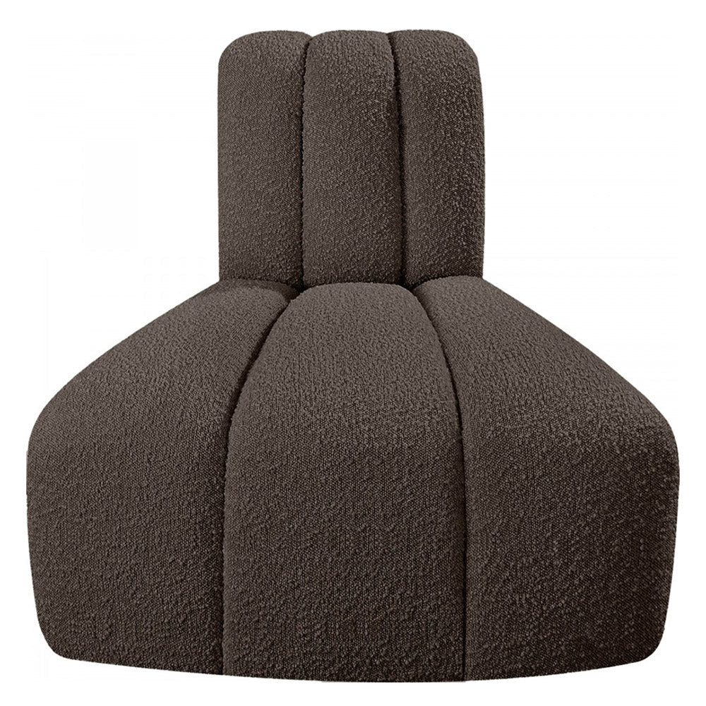 Arc Boucle Fabric Modular Chair