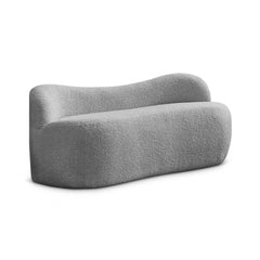 Flair Boucle Fabric Bench