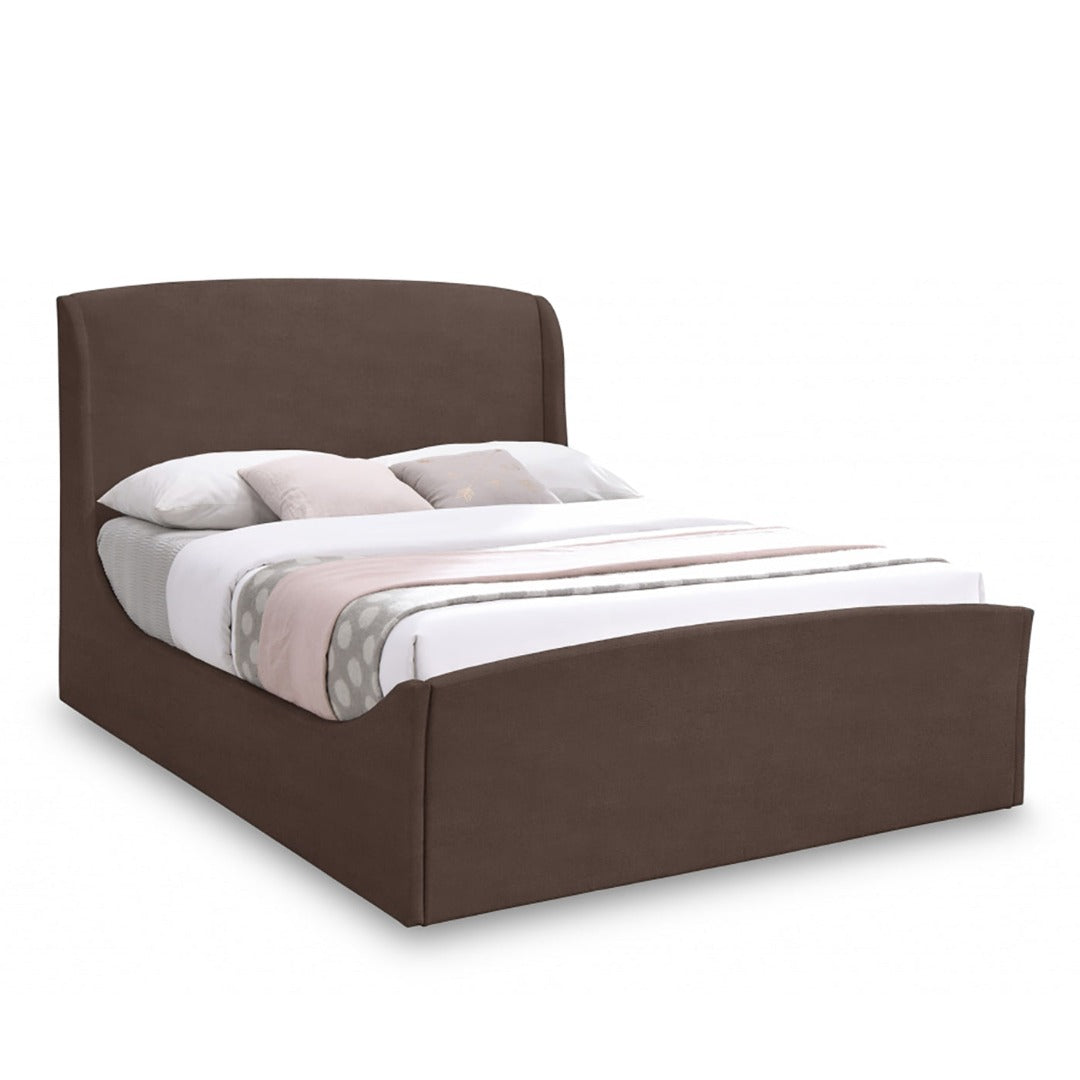 Tess Velvet King Bed