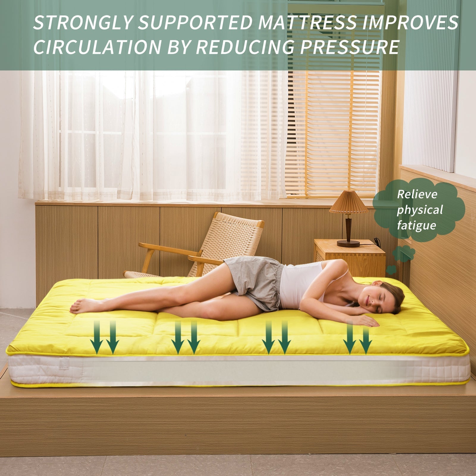 MAXYOYO Padded Japanese Floor Mattress