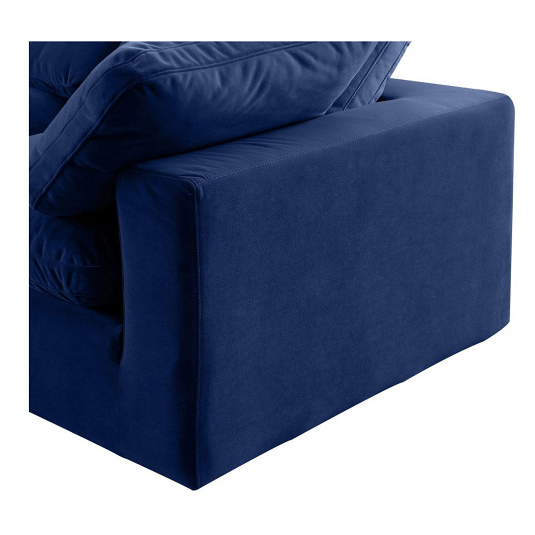 Comfy Velvet Corner Chair