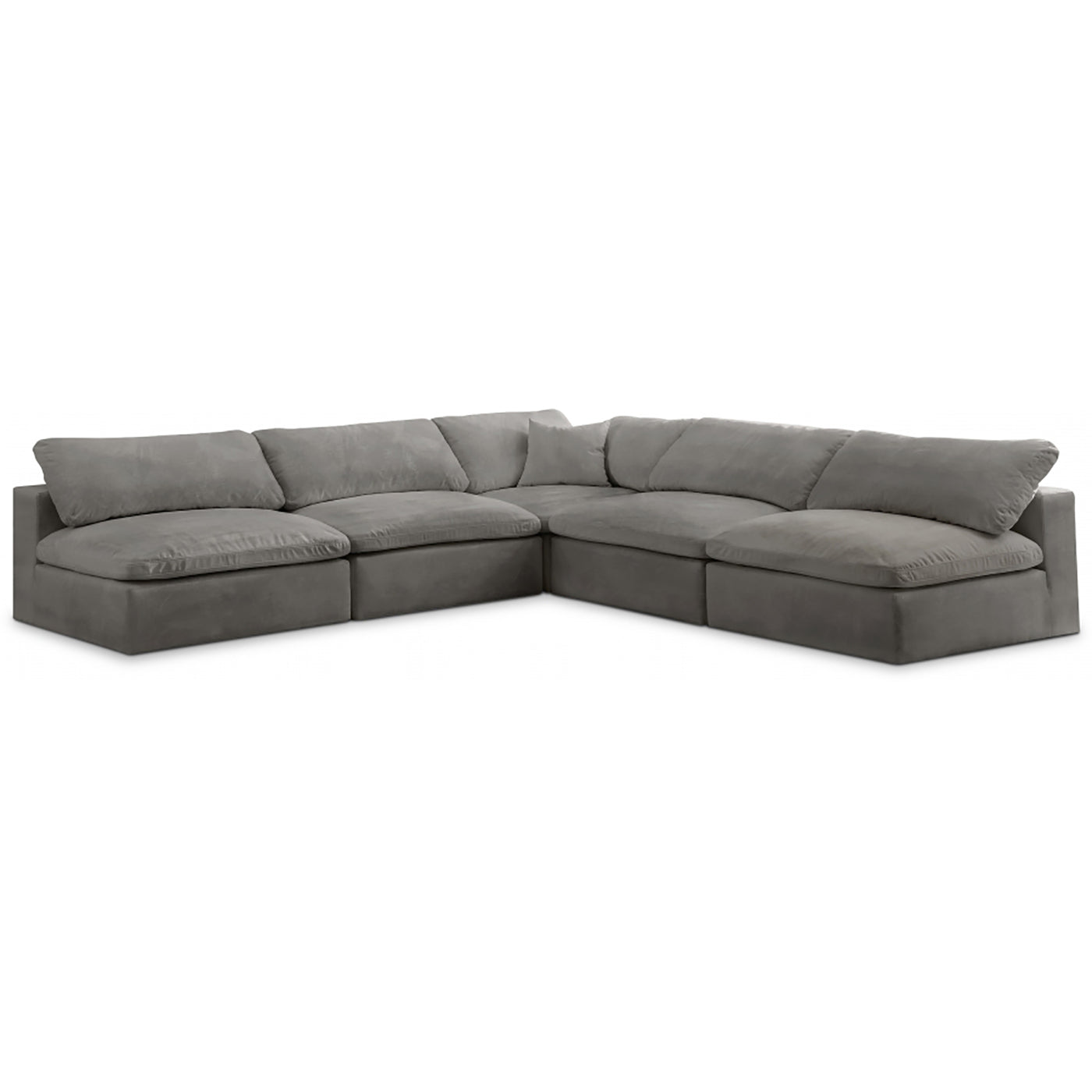 Cozy Velvet Comfort Modular Sectional