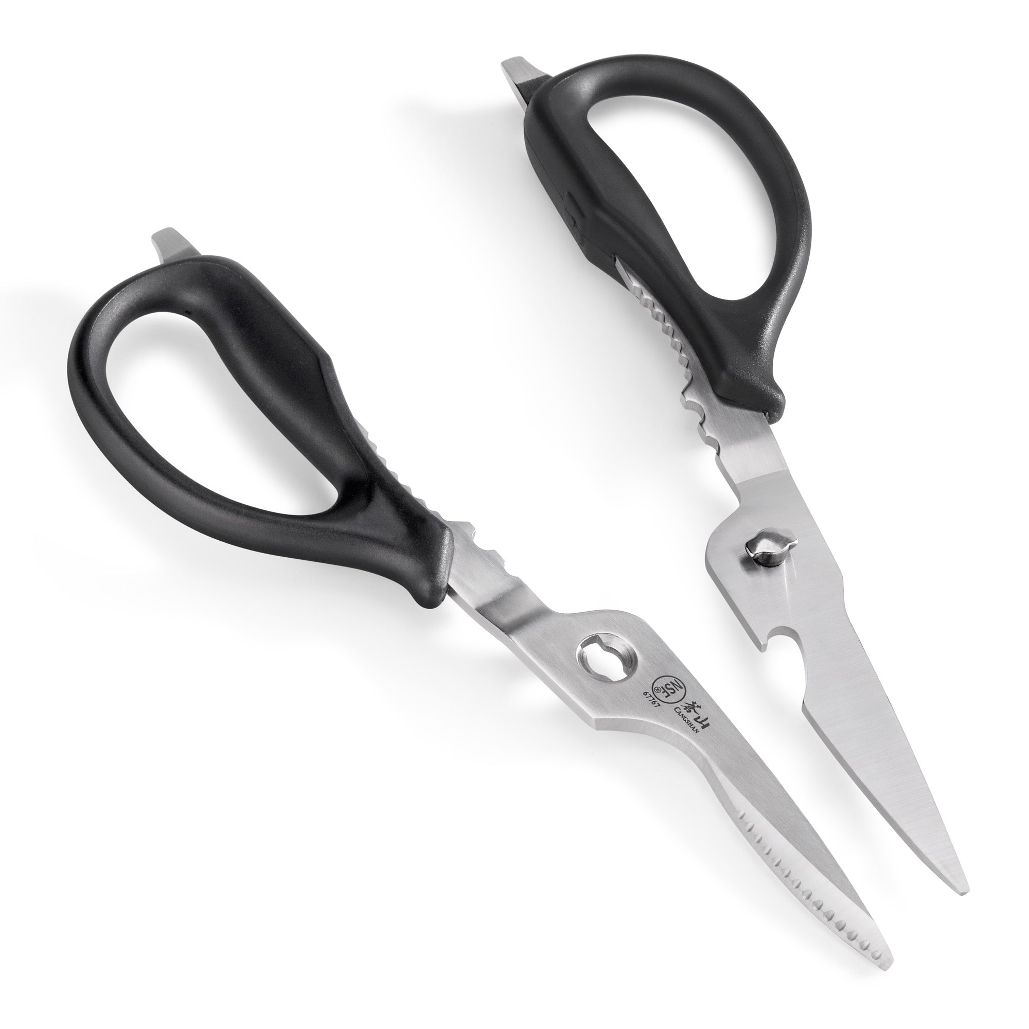 9-Inch Heavy Duty Utility Kitchen Shears with Blade Holder, 67767