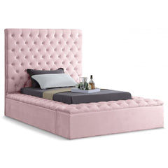 Bliss Velvet Twin Bed