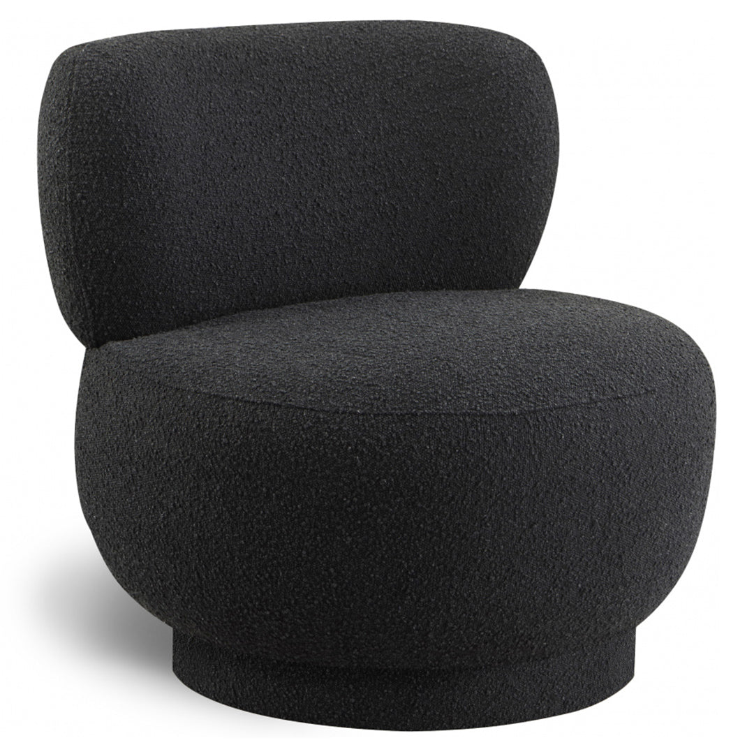 Calais Boucle Fabric Accent Chair