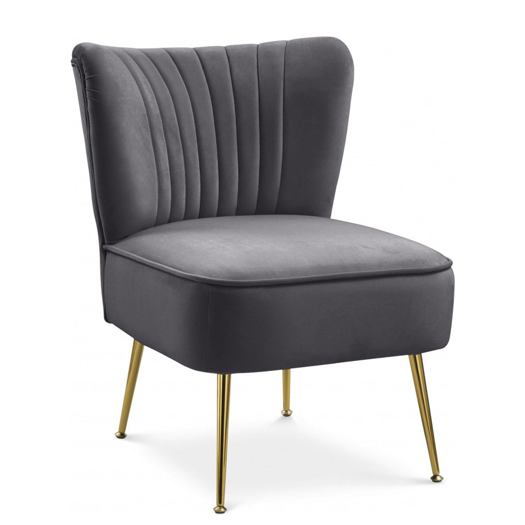 Tess Velvet Accent Chair