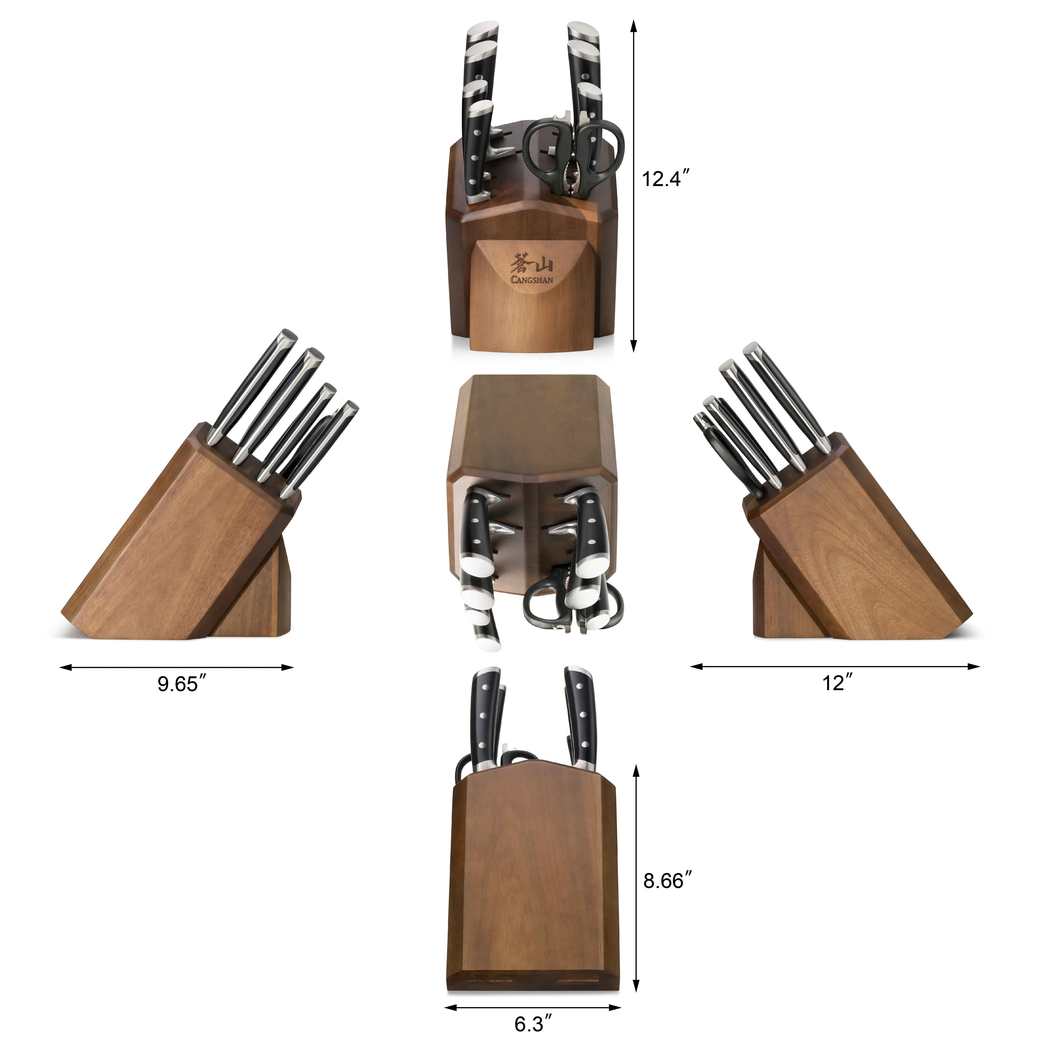 S Series 10-Piece Knife Block Set, Forged German Steel, 1026146