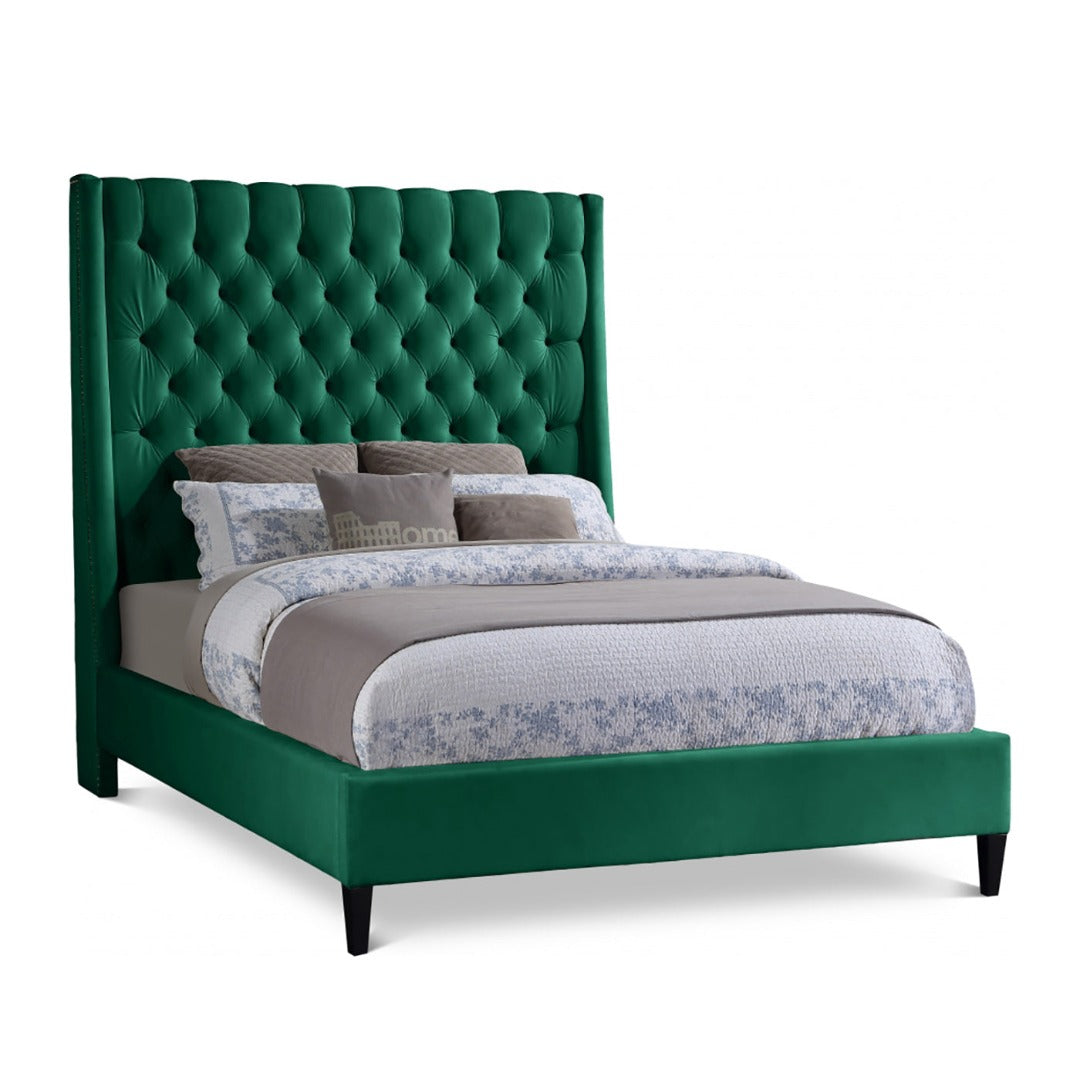 Fritz Velvet Bed