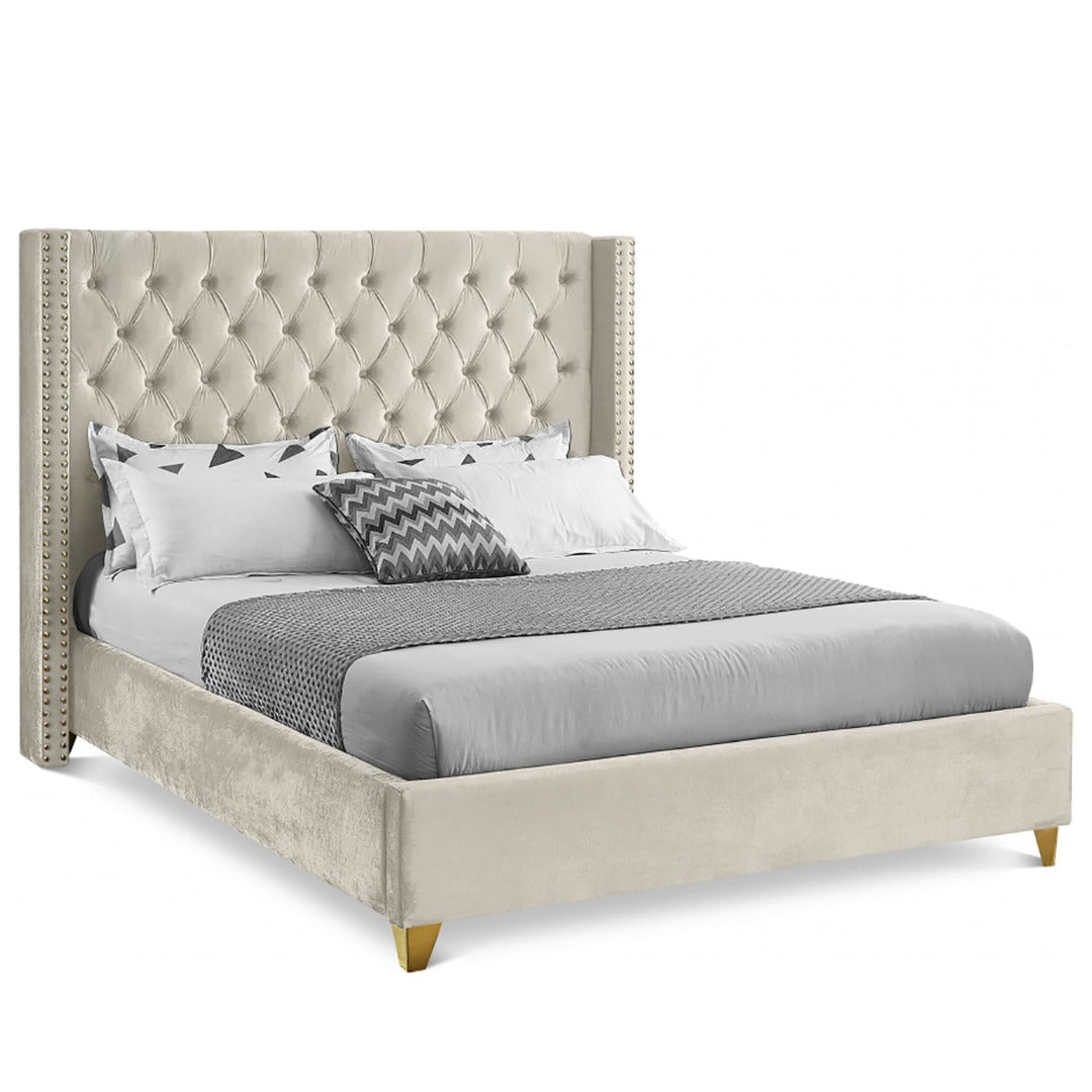 Barolo Velvet Bed