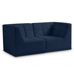 Relax Velvet Modular 68" Sofa