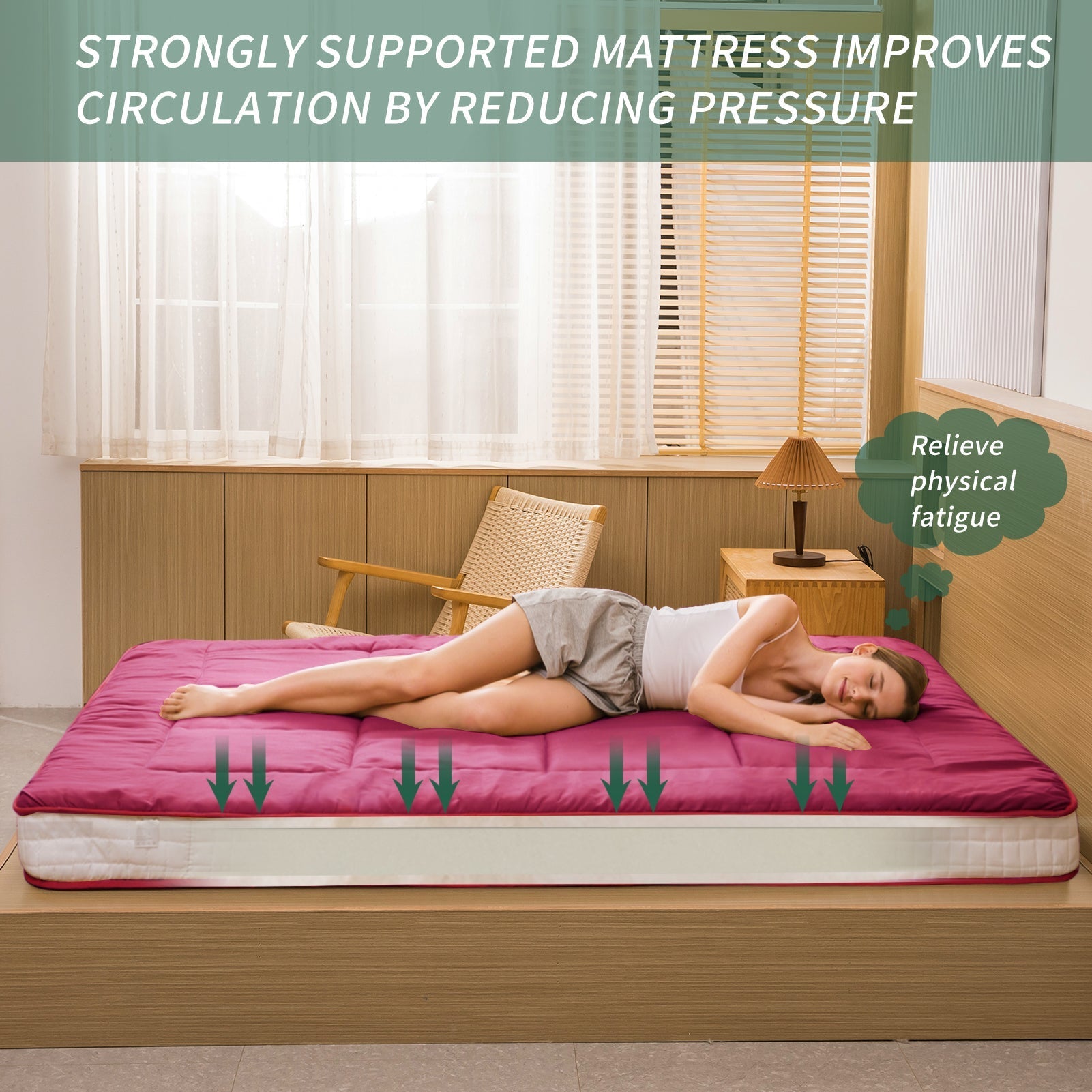 MAXYOYO Padded Japanese Floor Mattress