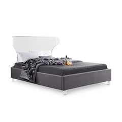 Ghost Velvet Bed