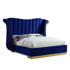 Flora Velvet Bed