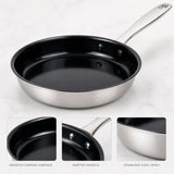 6-Piece Frying Pan + Lid Set