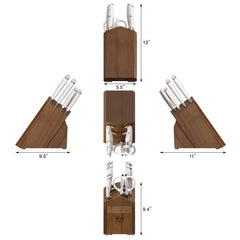 L1 Series 10-Piece Knife Block Set, Forged German Steel, 1027532