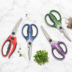 4-Piece Heavy-Duty Shears Set with Guards, Multi-Color, 1026726