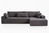 NOUVA 108" Chenille Right Chaise Sectional