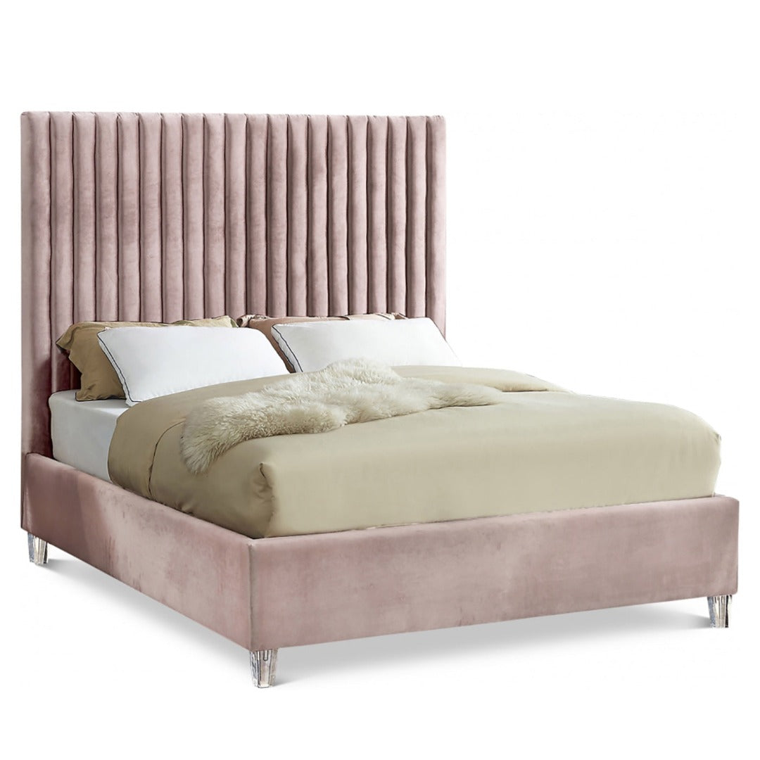 Candace Velvet Bed