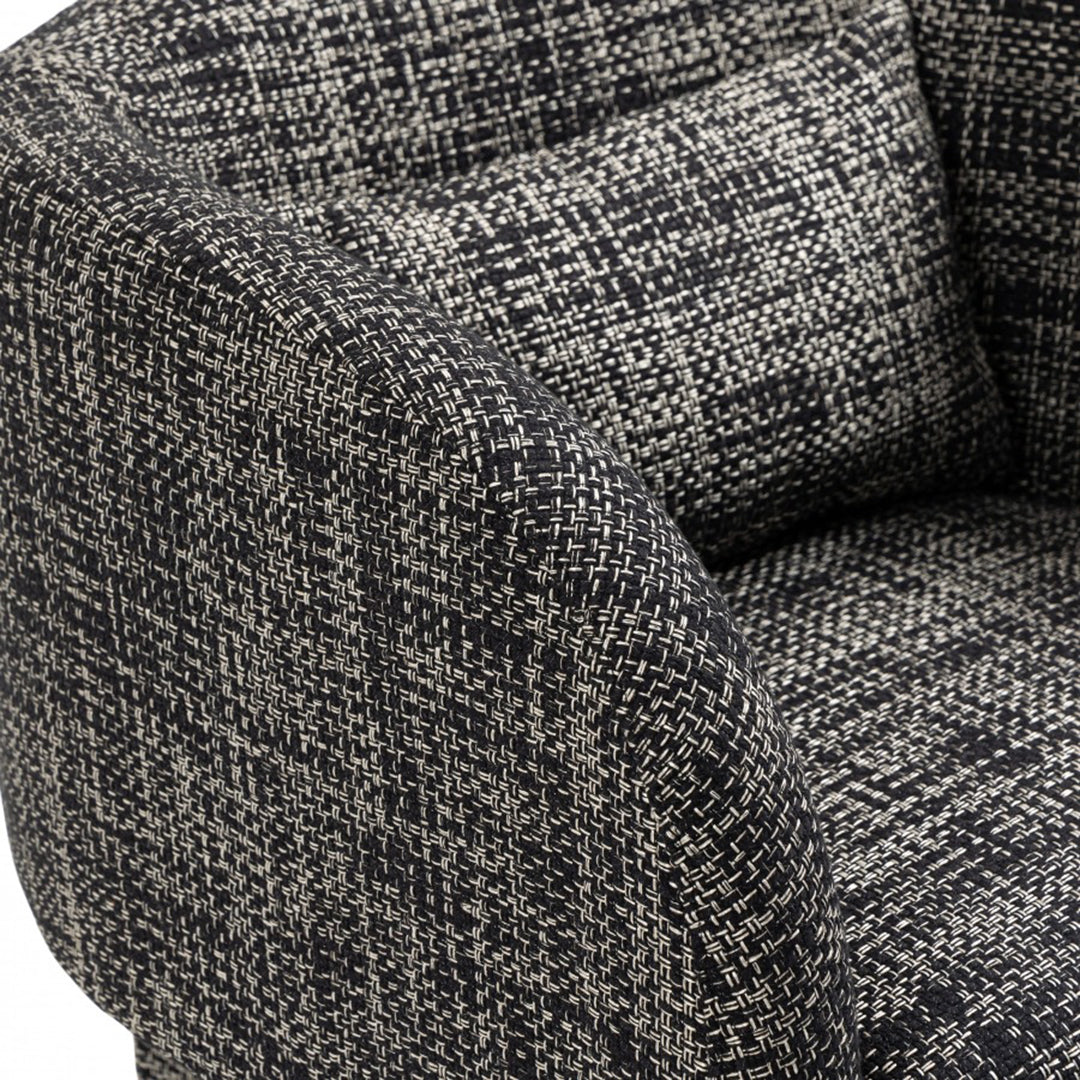 Sawyer Weaved Fabric Accent Chair