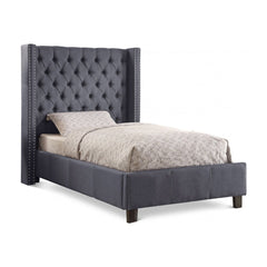 Ashton Linen Textured Twin Bed