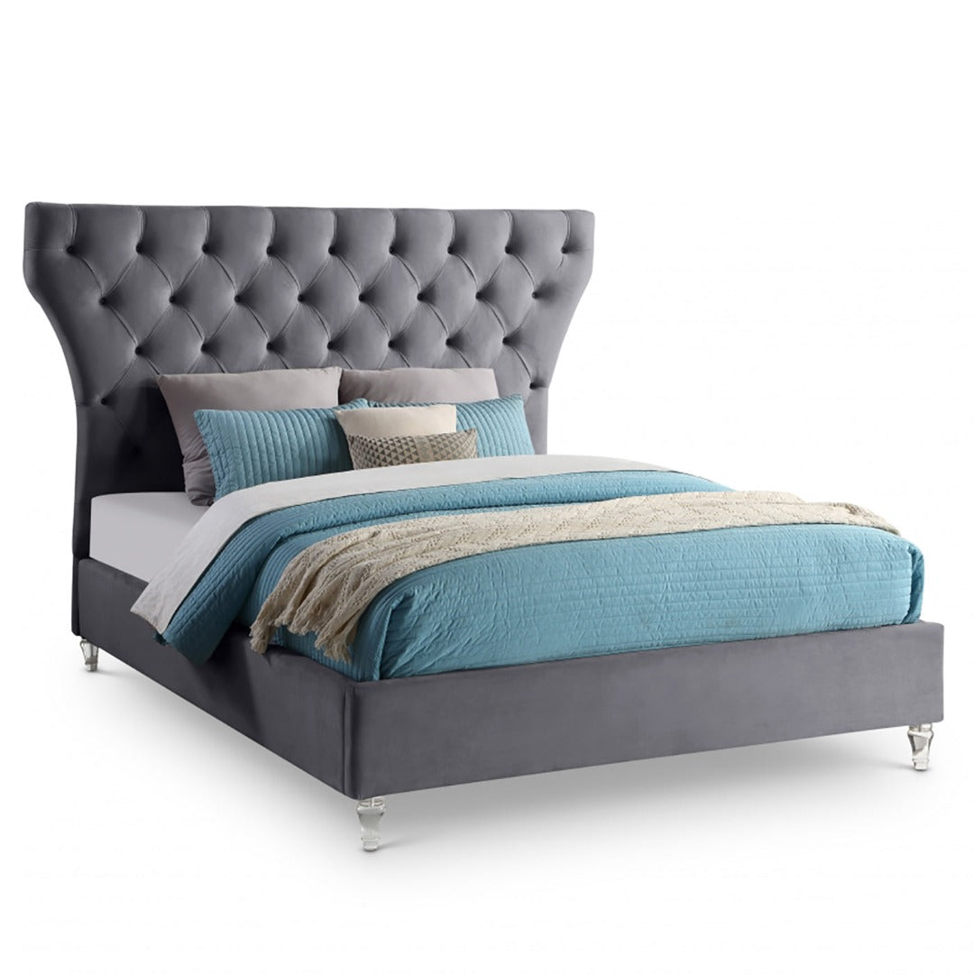 Kira Velvet Bed