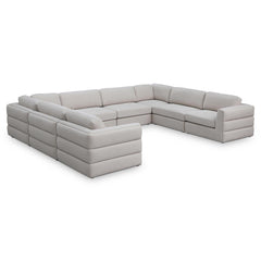 Beckham Linen Textured Modular Sectional