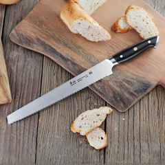 Z Series 10.25-Inch Bread Knife, Forged German Steel, 62502