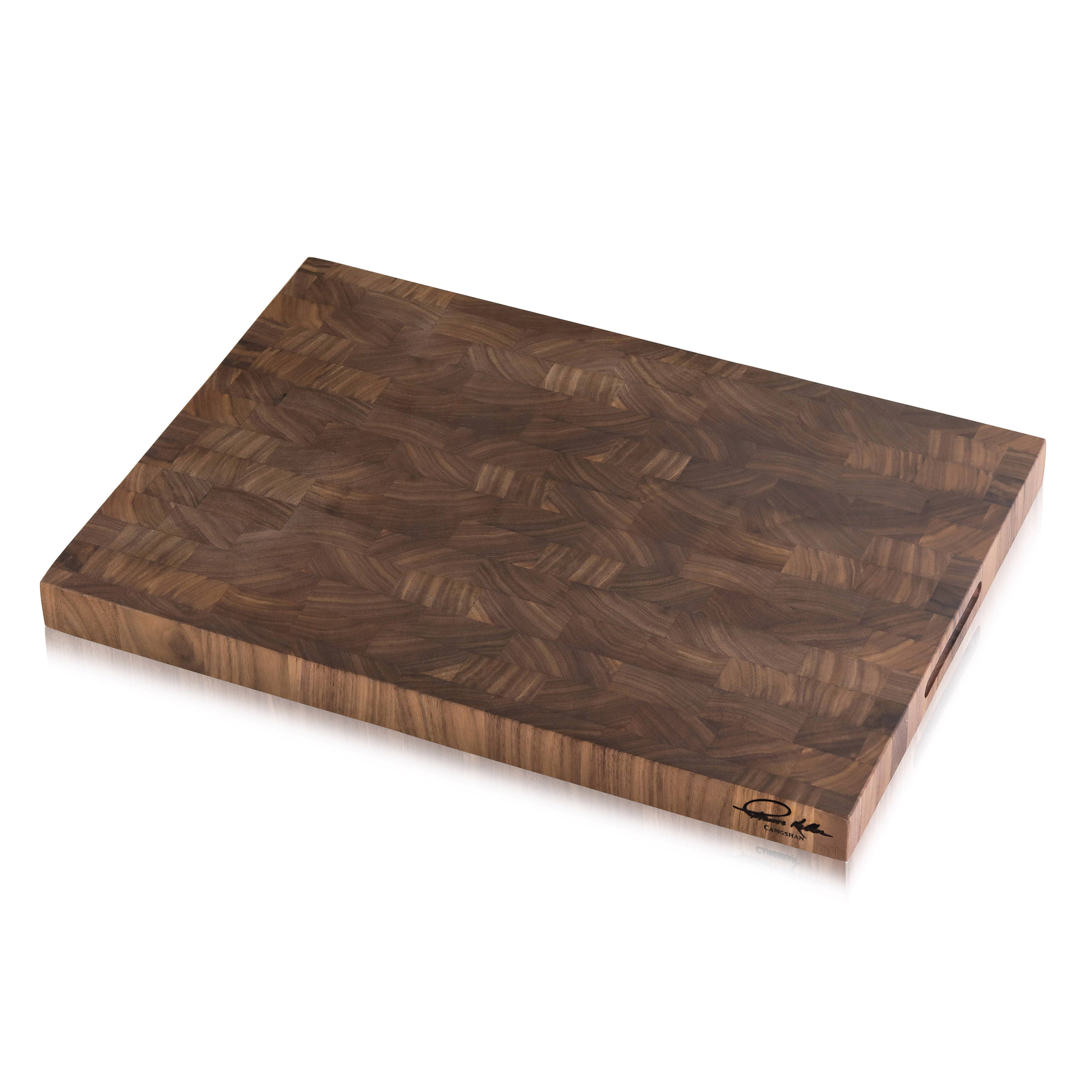 TKSC Walnut End-Grain Cutting Board, 14x20x1.5", Thomas Keller Signature Collection, Crafted in USA, 1024104