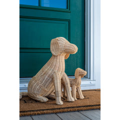 Potcake Rattan Dog large