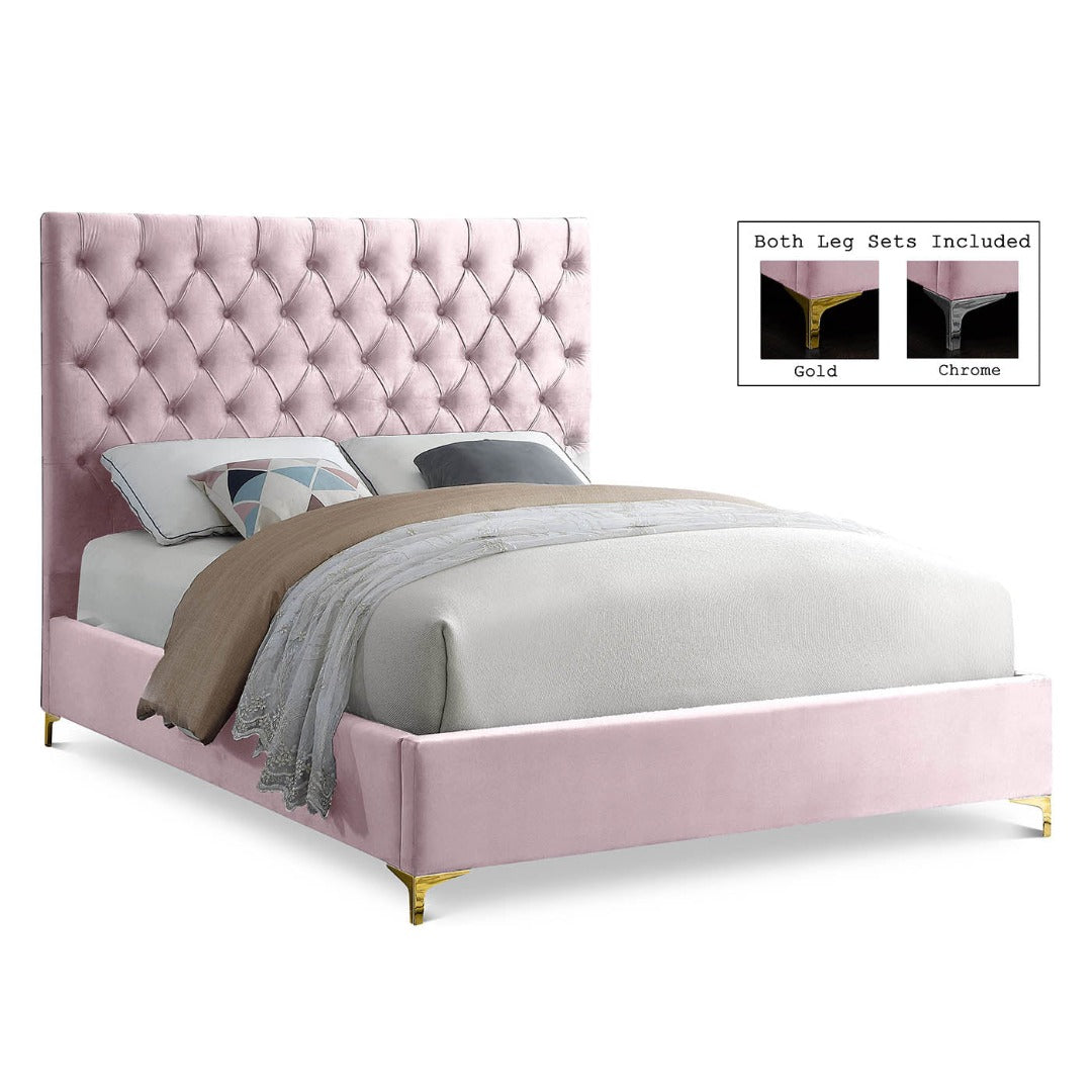 Cruz Velvet Bed