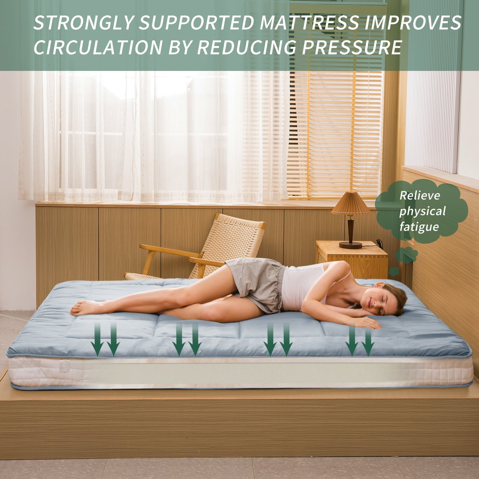 MAXYOYO Padded Japanese Floor Mattress