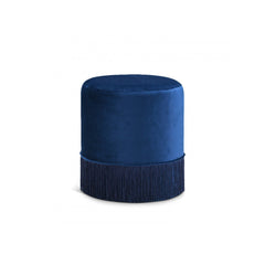 Teddy Velvet Ottoman | Stool