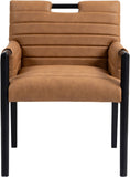 Aimee - Dining Arm Chair - Black Legs