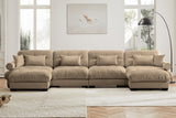 CLOUDIES 173" 4 Seater Sofa with 2 Ottomans