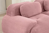 MIA 117'' 3-Seater Sofa with 3 Ottomans