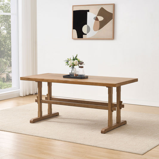 Hawk 69'' Mid-Century Modern Dining Table