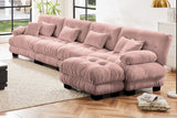 CLOUDIES 173" Sofa 4 Seater with 1 Ottoman