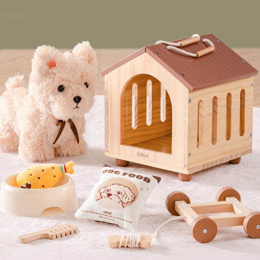 Robud Pull Dog Toy for Toddlers
