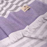 4 Packed Terry Peshtemal and Premium Beach Towel, Mediterranean Cotton Turkish Peshtemals, 35" x 60",  Modern & Traditional Turkish Bath Towels