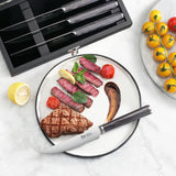 4-Piece Pakkawood Steak Knife Set w/ Wood Box, 10300535