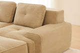 CORDELIA 151" 6-Seater Sofa with 2 Ottomans