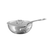 Mauviel M'URBAN 4 Tri-Ply Chef Pan With Lid, Cast Stainless Steel Handle